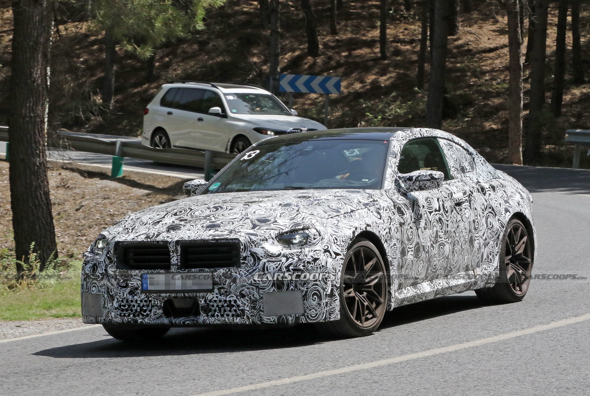 2023 BMW M2 Shows Off New Kidney Grilles In Latest Spy Shots
