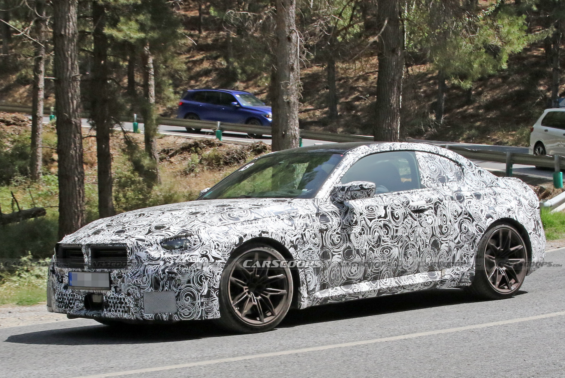 2023 BMW M2 Shows Off New Kidney Grilles In Latest Spy Shots