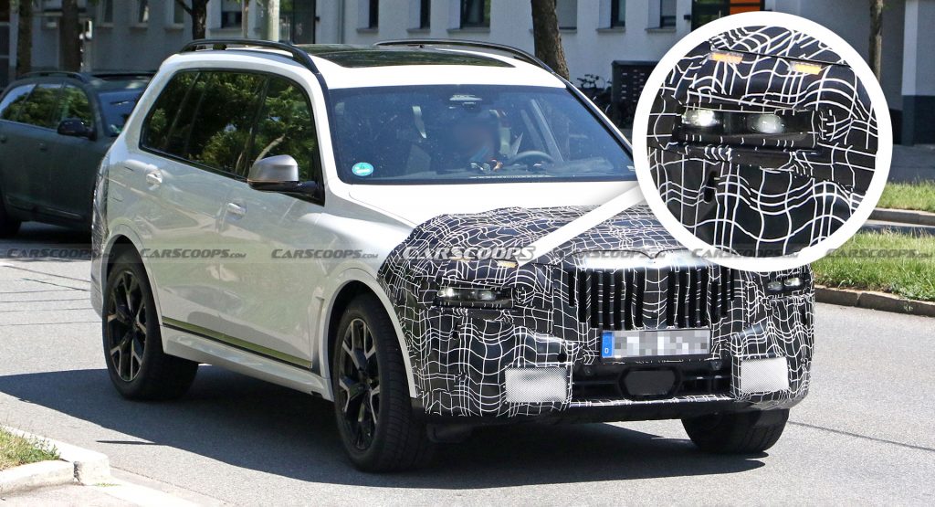  2022 BMW X7: Are Those Split Headlights On The Facelifted Flagship SUV?