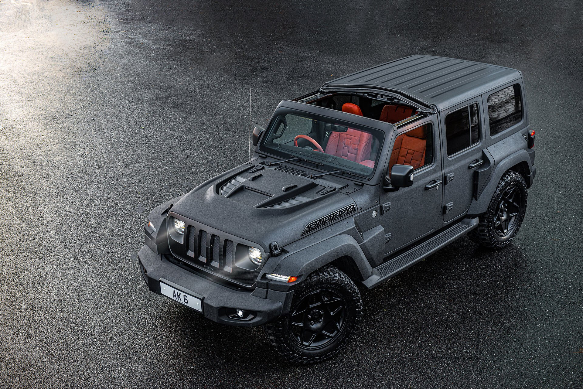 Chelsea Truck Company’s ‘Black Hawk’ Jeep Wrangler Is As Stealthy As It Gets