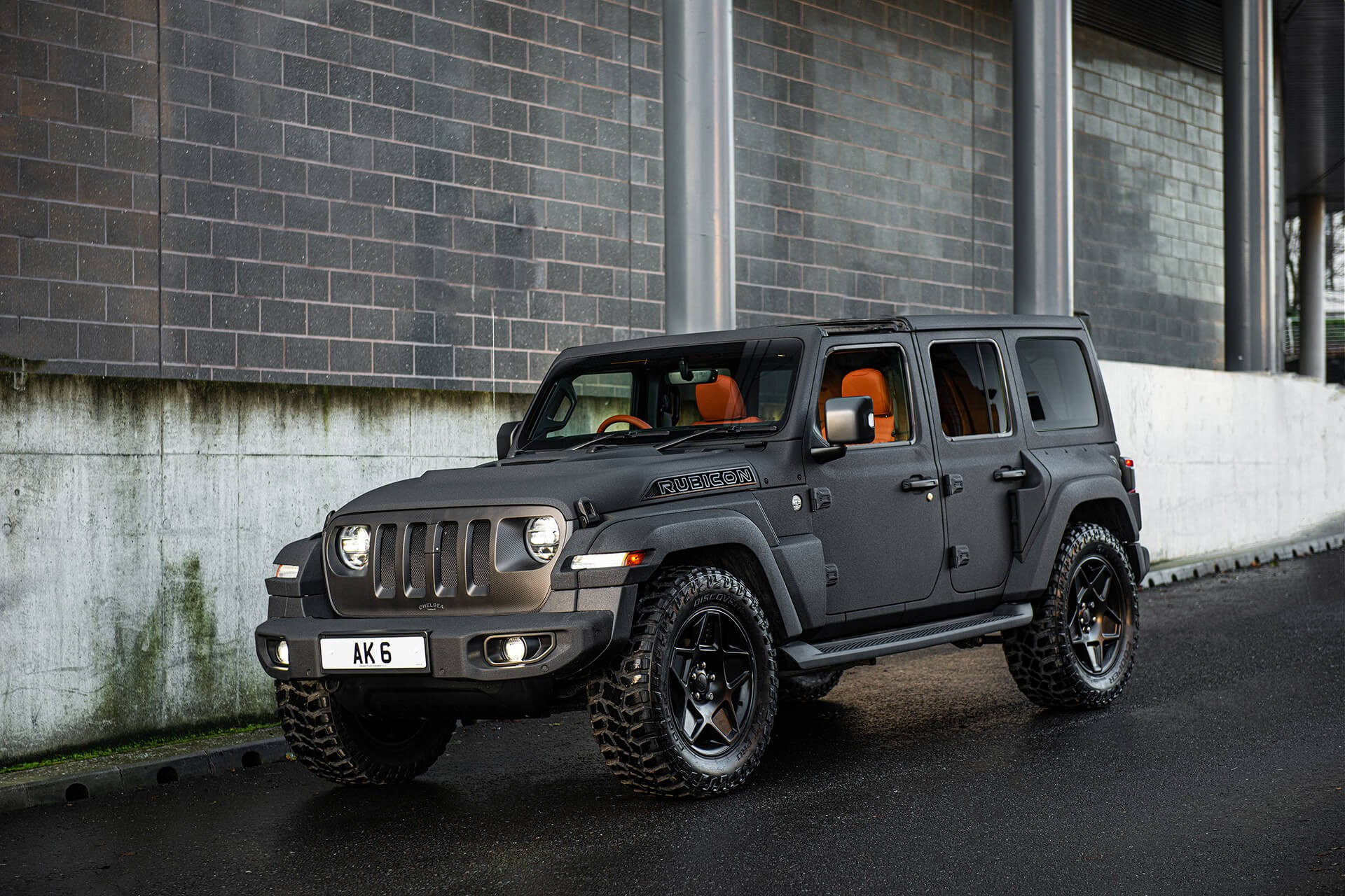 Chelsea Truck Company’s ‘Black Hawk’ Jeep Wrangler Is As Stealthy As It Gets