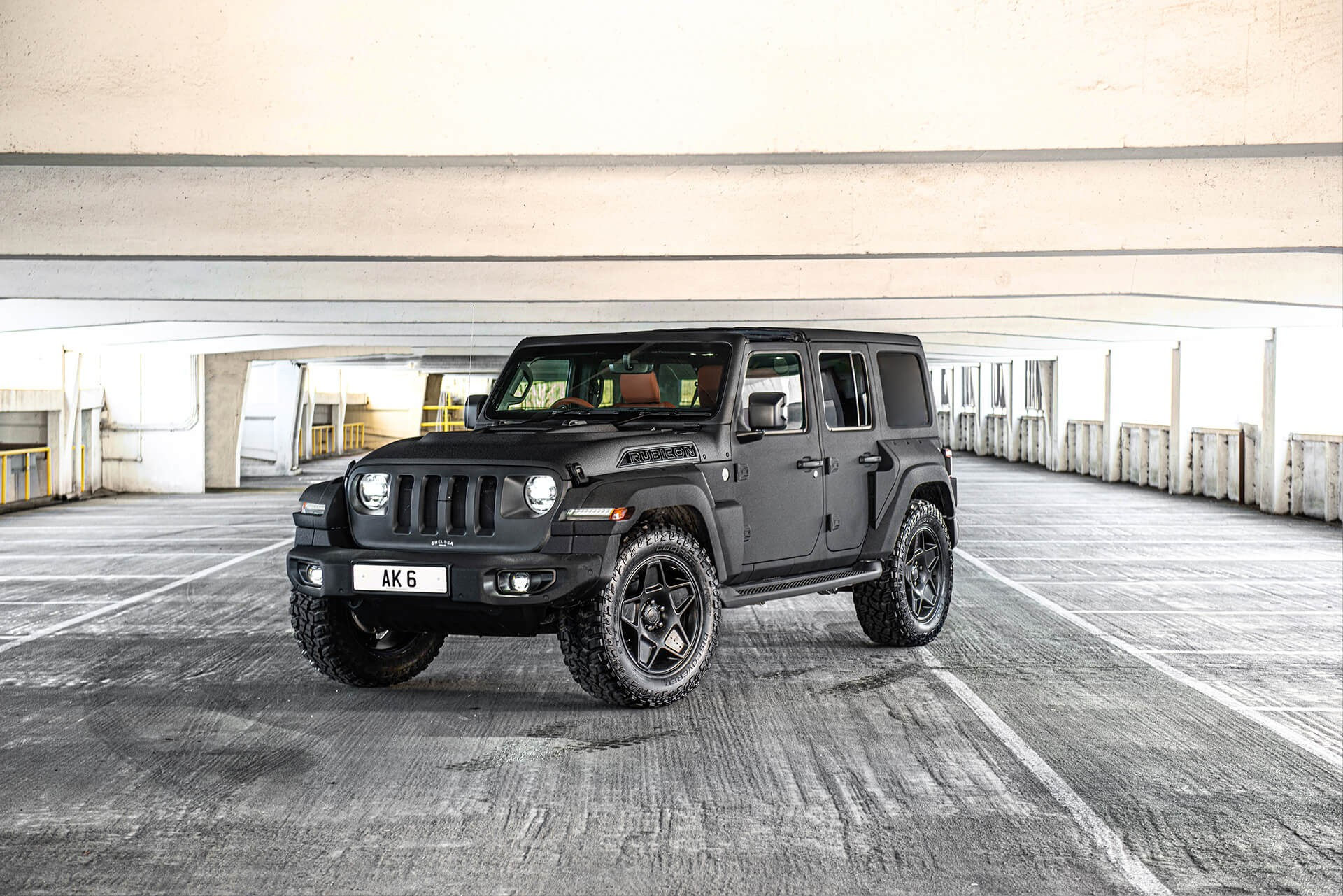 Chelsea Truck Company’s ‘Black Hawk’ Jeep Wrangler Is As Stealthy As It Gets