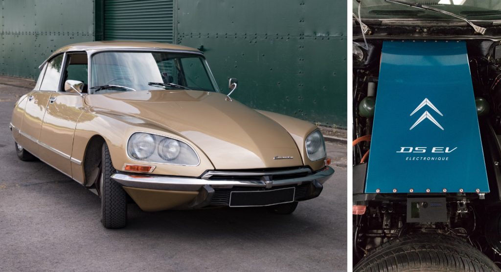  Classic Citroen DS Gains An Electric Heart Thanks To UK-Based Electrogenic