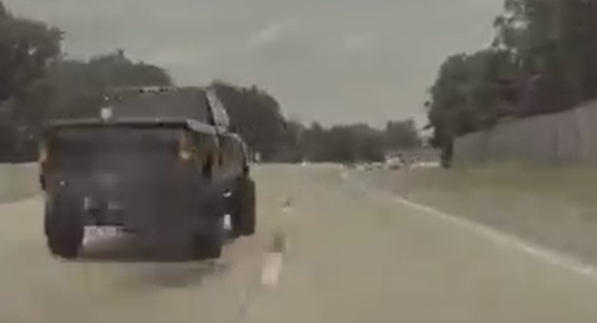 Truck Driver Deliberately Rolls Coal And Blocks A Tesla On The Highway ...