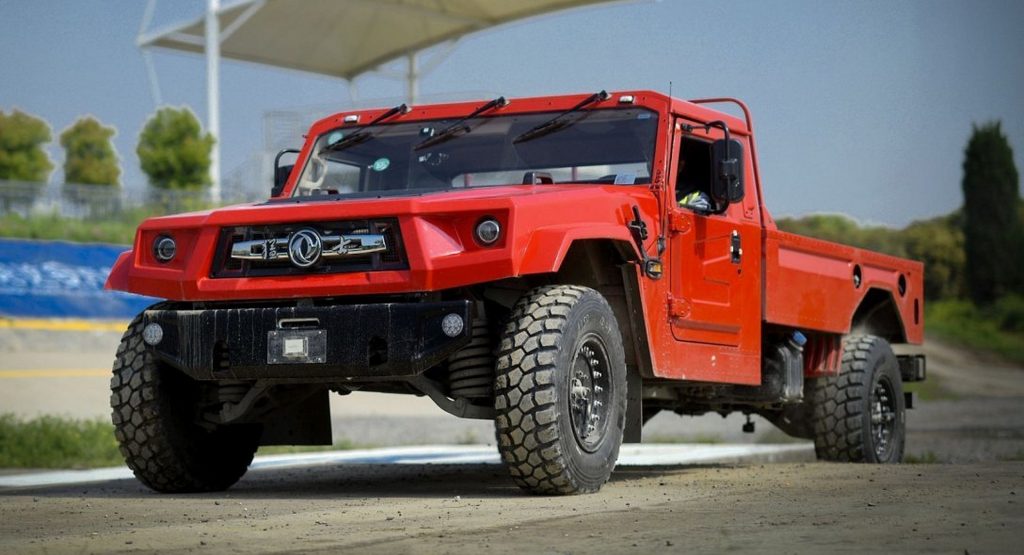  Dongfeng Warrior M50 Is A Civilian Pickup Version Of China’s Reverse Engineered Hummer H1