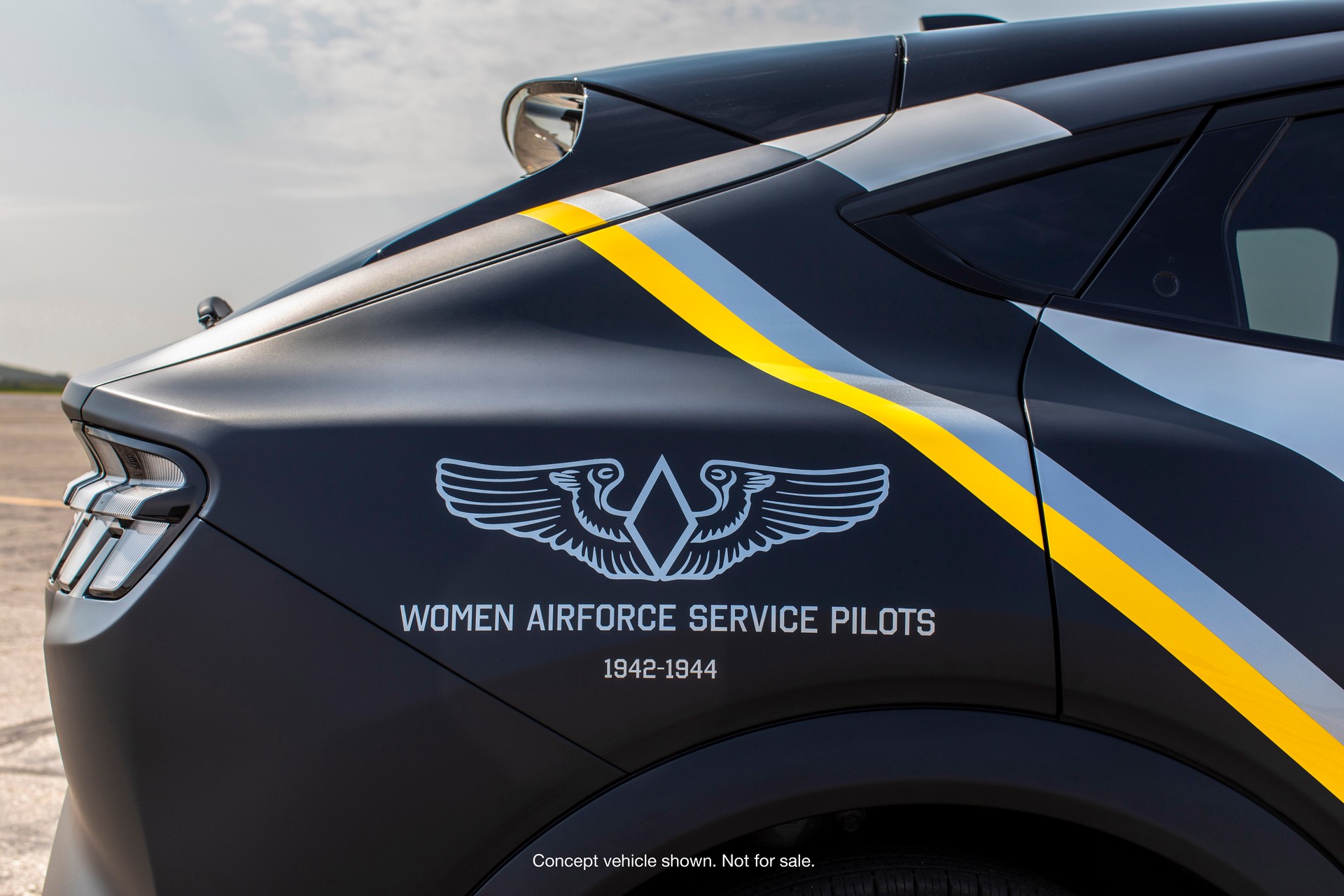 Ford Unveils One-Off Mustang Mach-E In Honor Of WWII Female Pilots