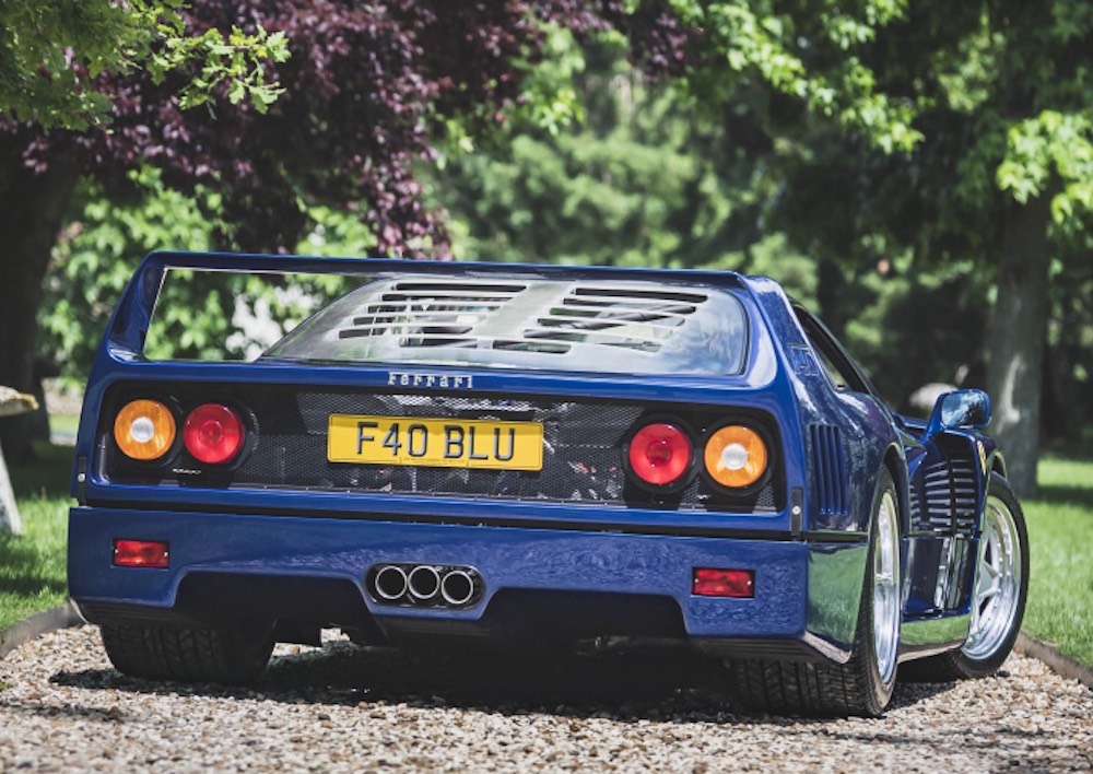 Ferrari F40s Are Red, But This One Is Blue – So If You Could Pull The Trigger, Would You?
