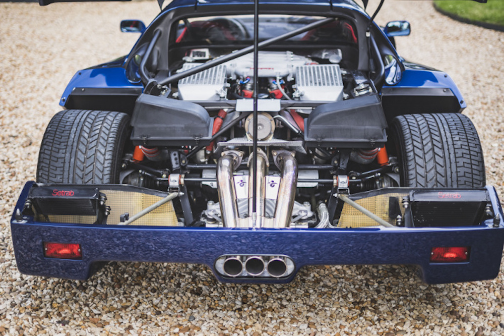 Ferrari F40s Are Red, But This One Is Blue – So If You Could Pull The Trigger, Would You?