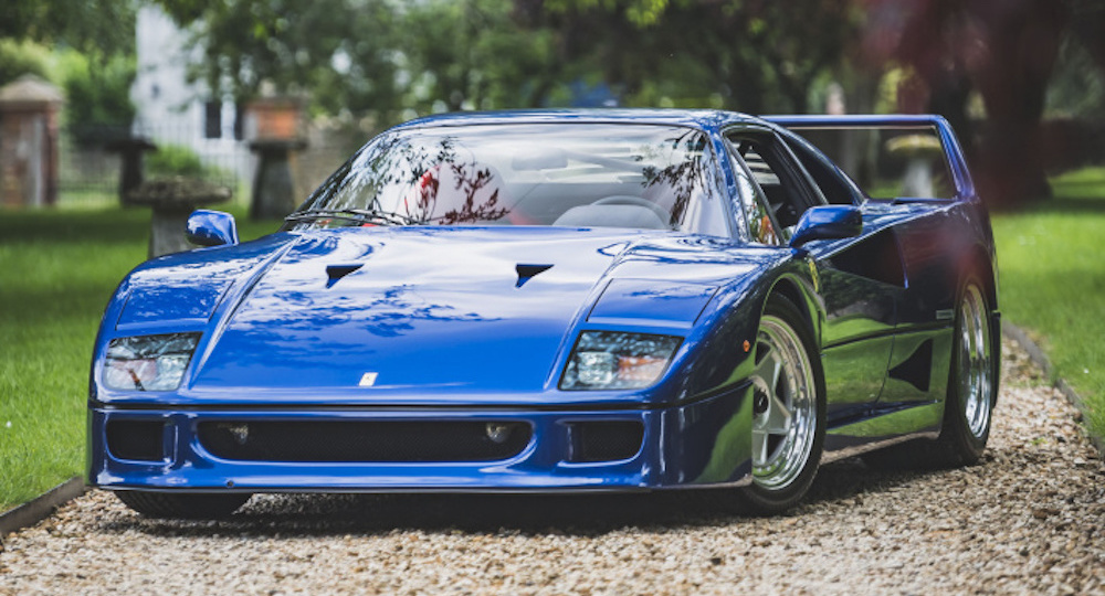  Ferrari F40s Are Red, But This One Is Blue – So If You Could Pull The Trigger, Would You?