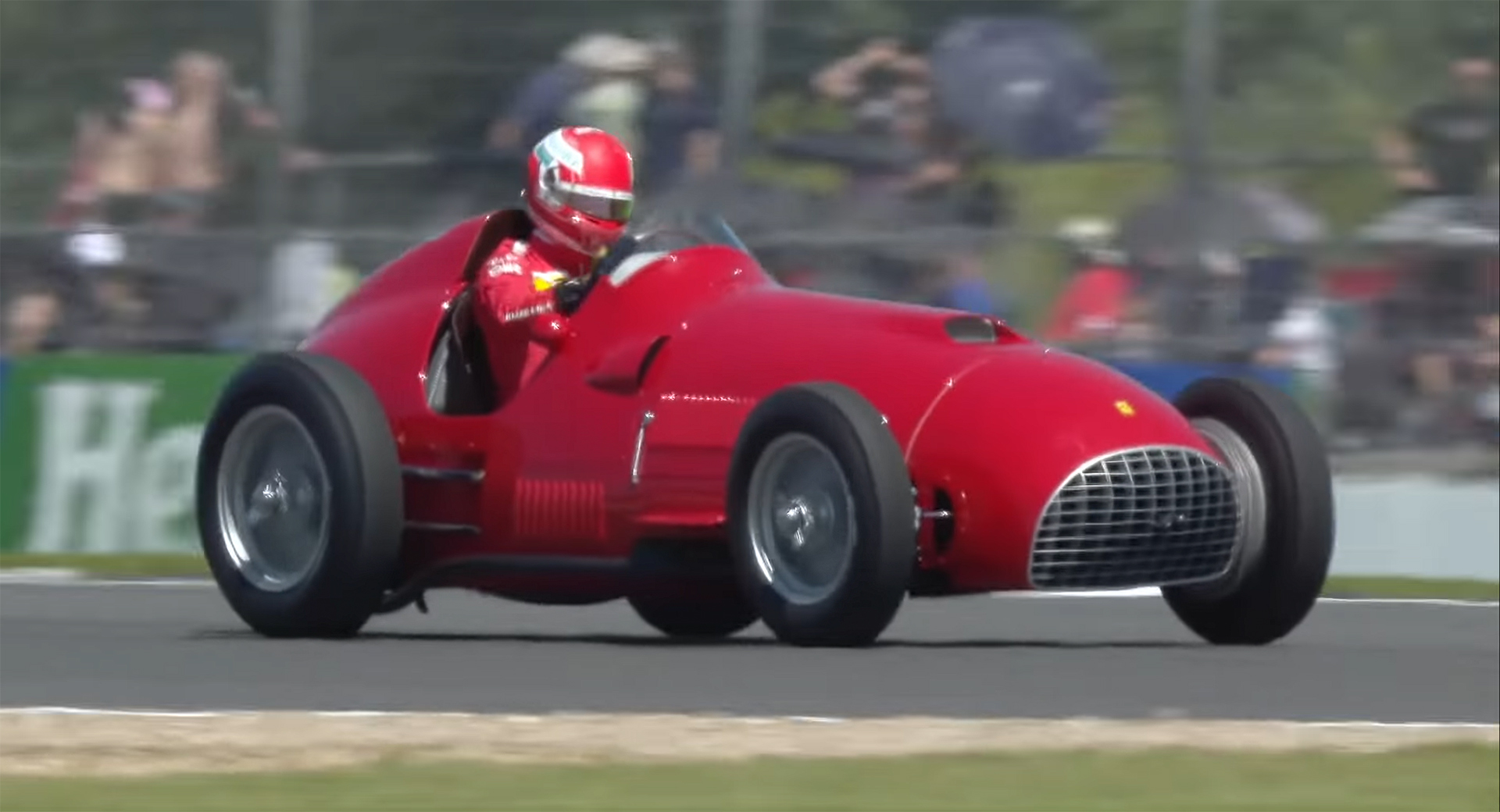 Watch Charles Leclerc Take Ferrari's First Race-Winning F1 Car For