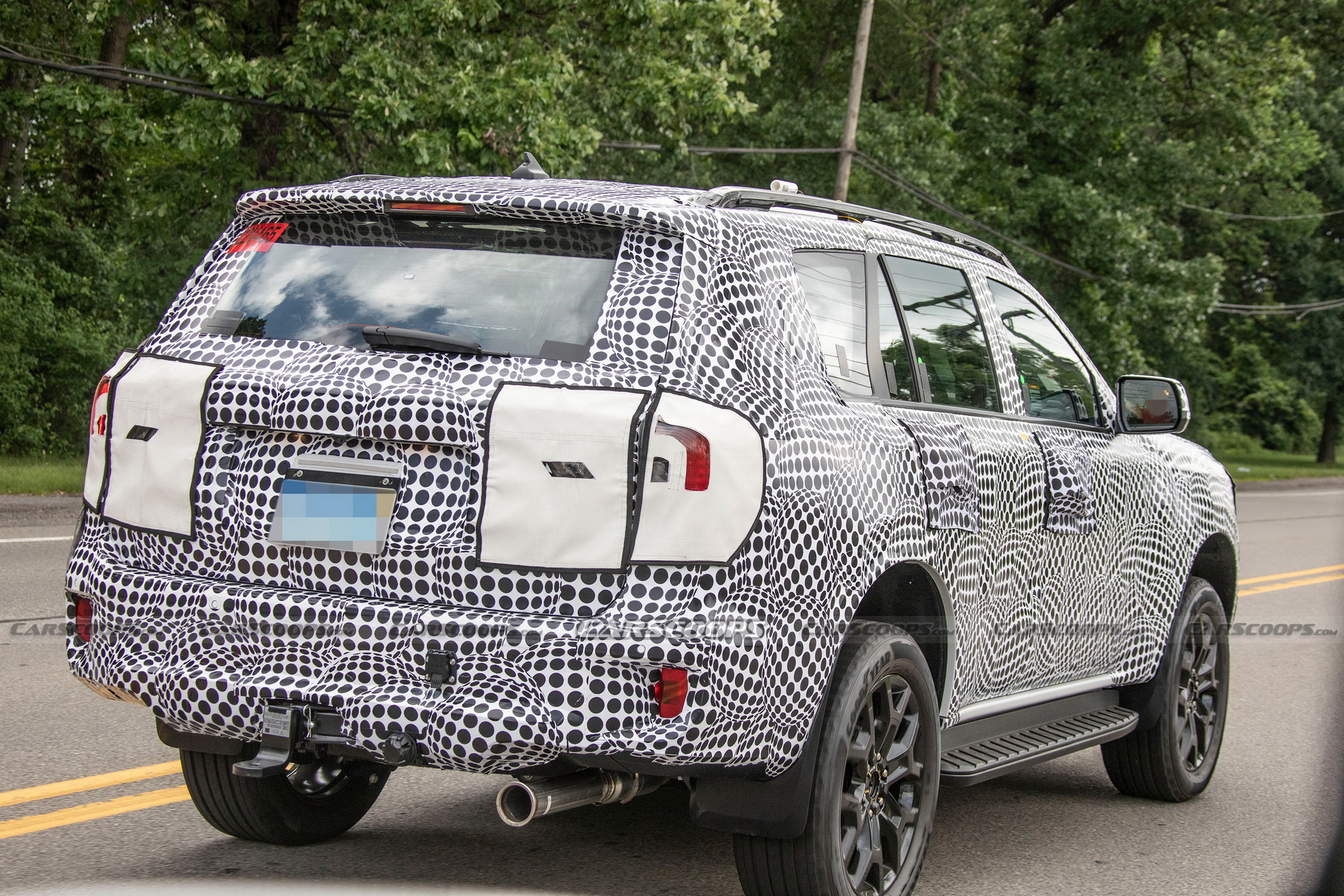 2023 Ford Everest Spotted With Ranger Underpinnings And New Styling