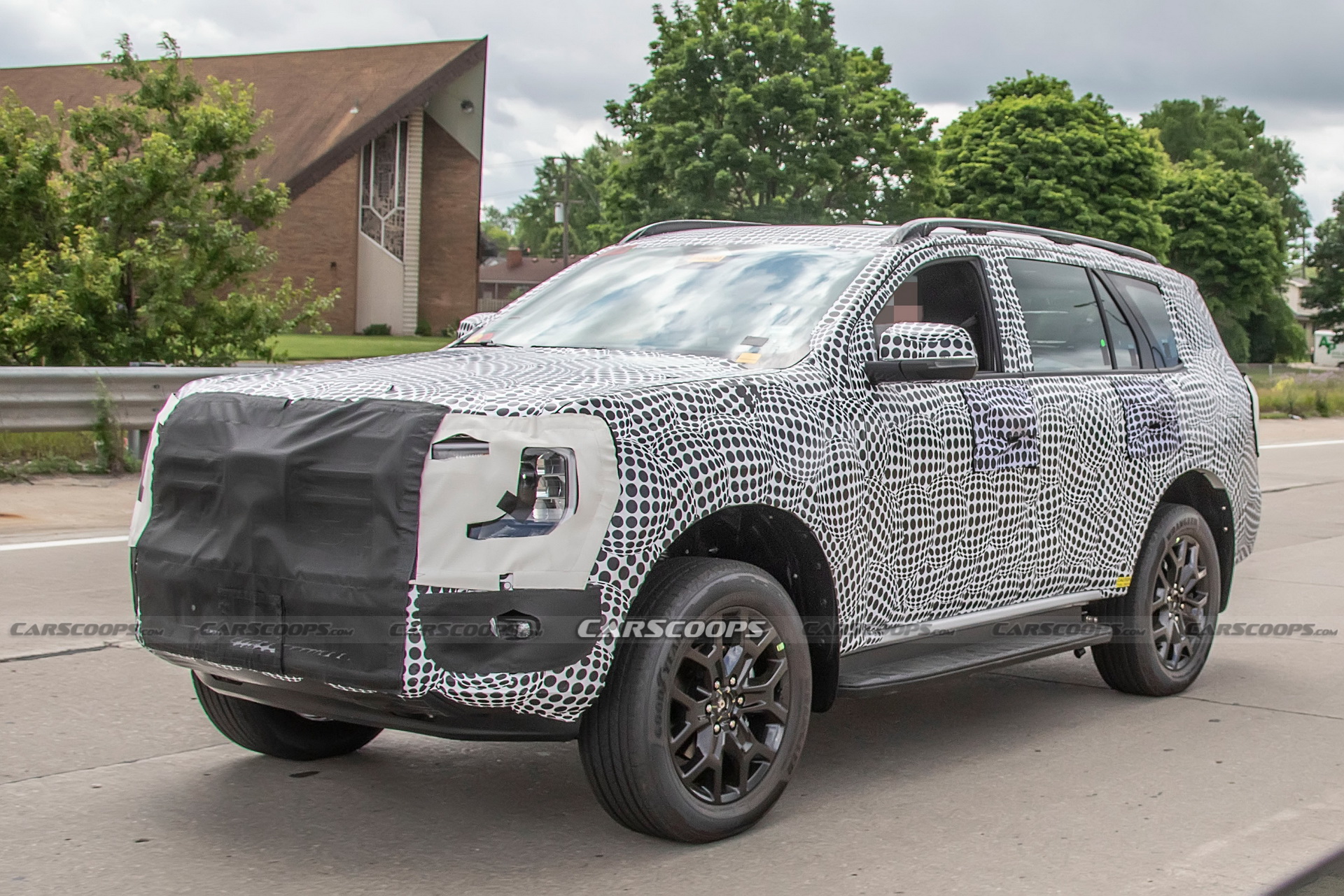 2023 Ford Everest Spotted With Ranger Underpinnings And New Styling
