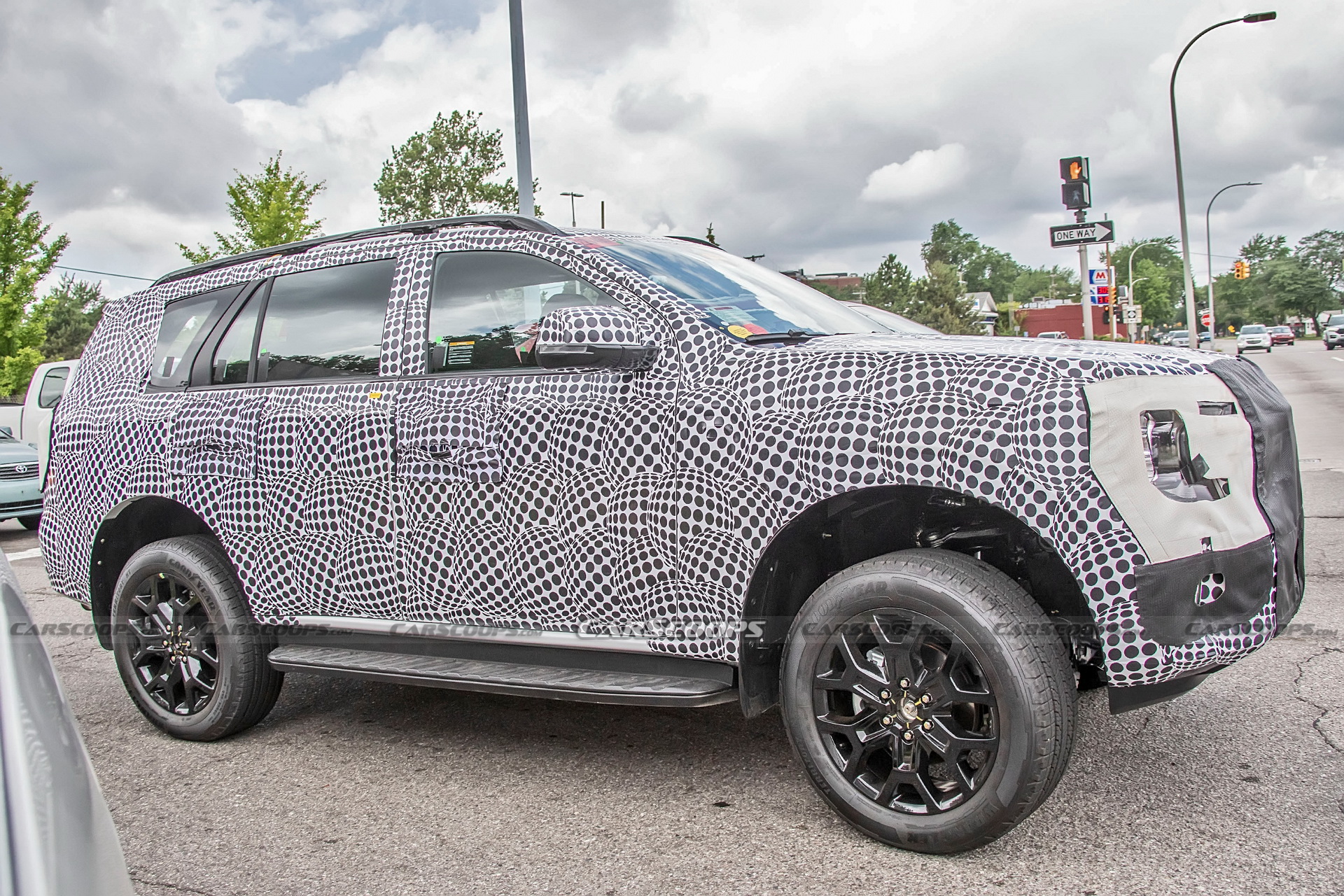 2023 Ford Everest Spotted With Ranger Underpinnings And New Styling