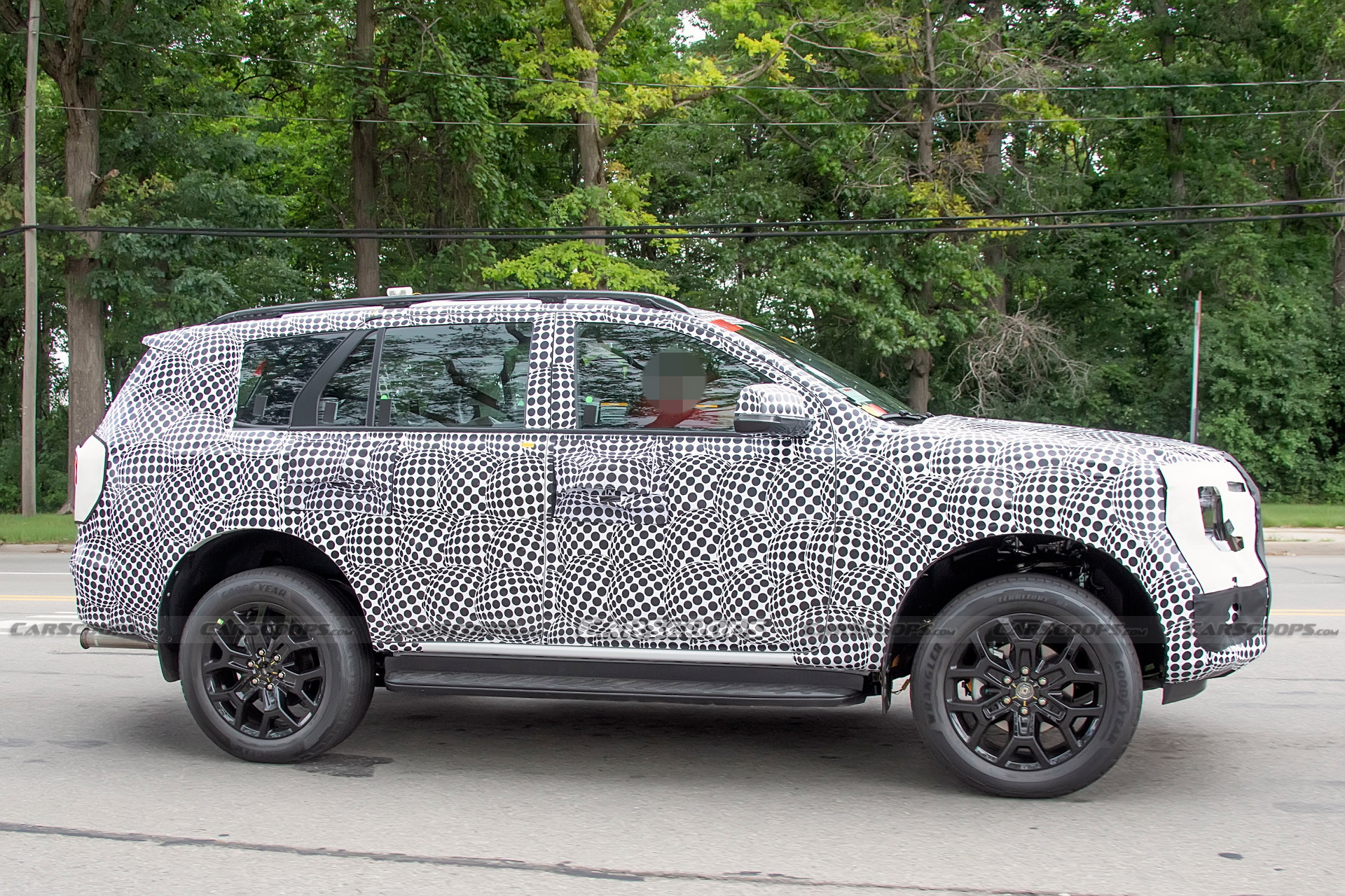 2023 Ford Everest Spotted With Ranger Underpinnings And New Styling