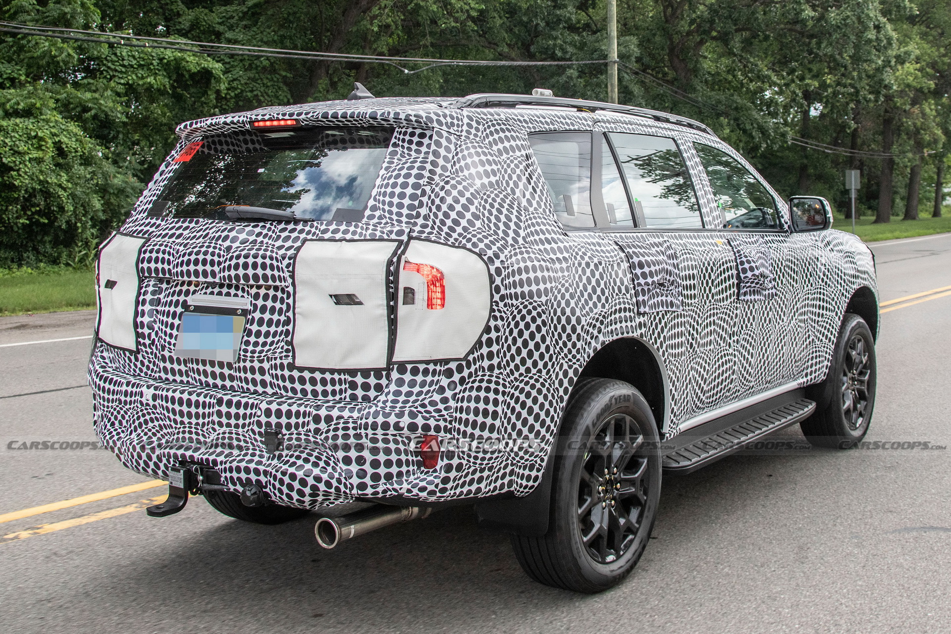 2023 Ford Everest Spotted With Ranger Underpinnings And New Styling