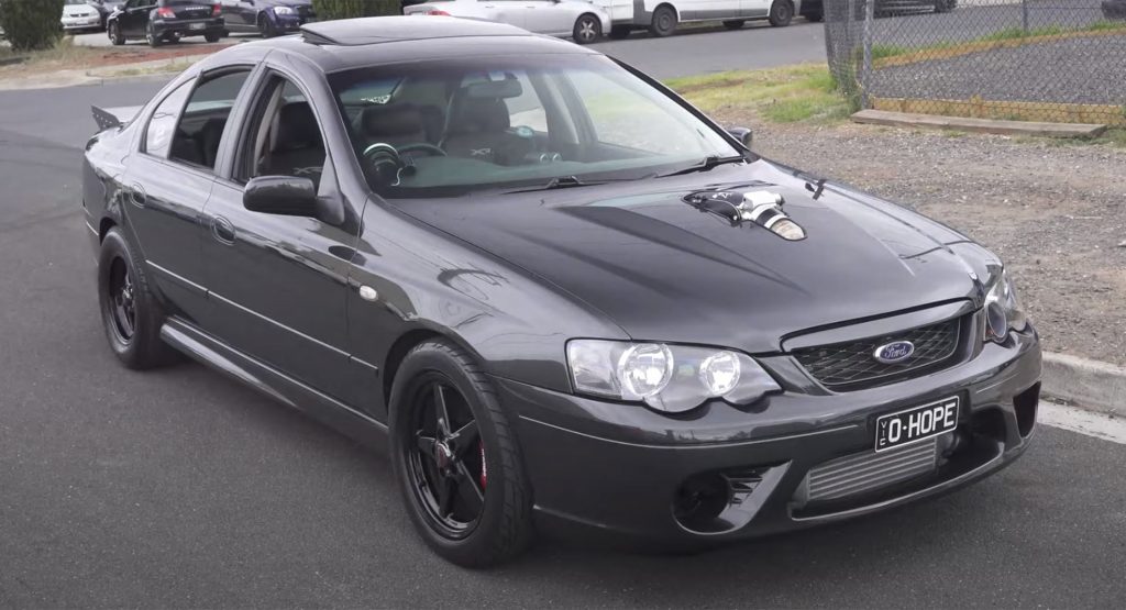  This Modded Aussie Falcon XR6 Turbo Has 1,105 HP, But It Ain’t From A Ford Engine