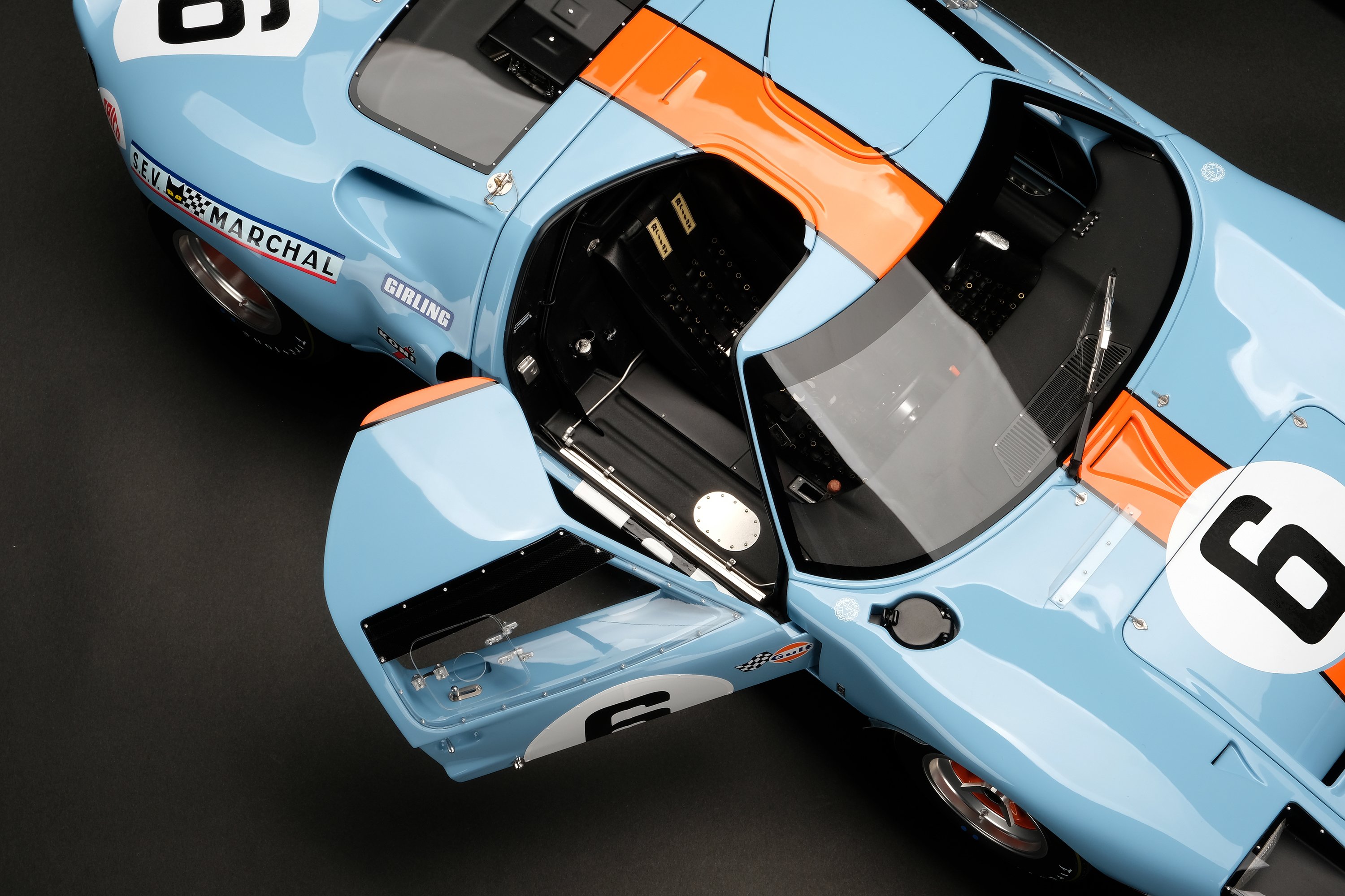 Amalgam Has Created A Stunning 1:8 Ford GT40 Scale Model