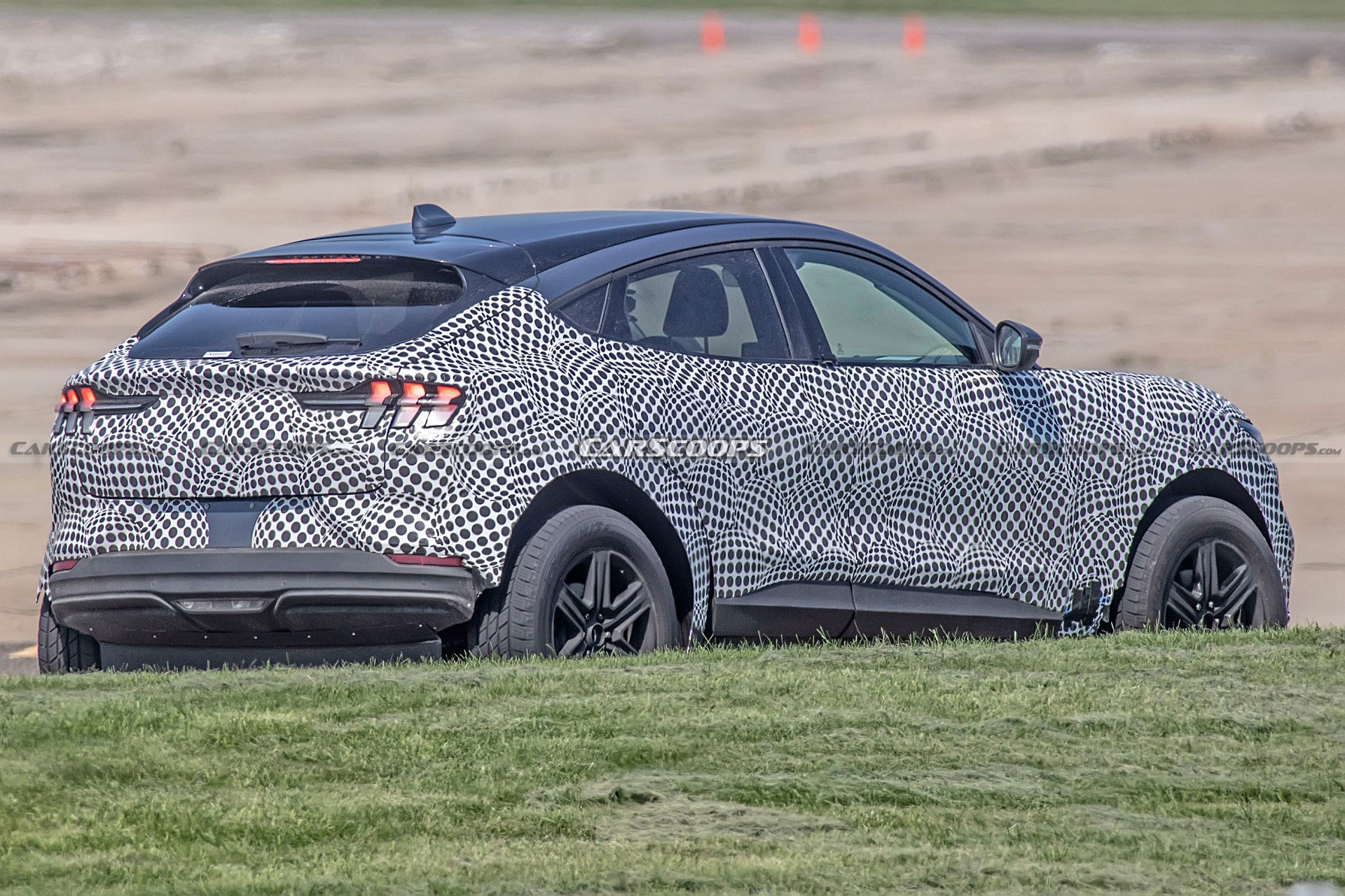 Mysterious Ford Mustang Mach-E Mule Spied, Might Be An Electric Lincoln