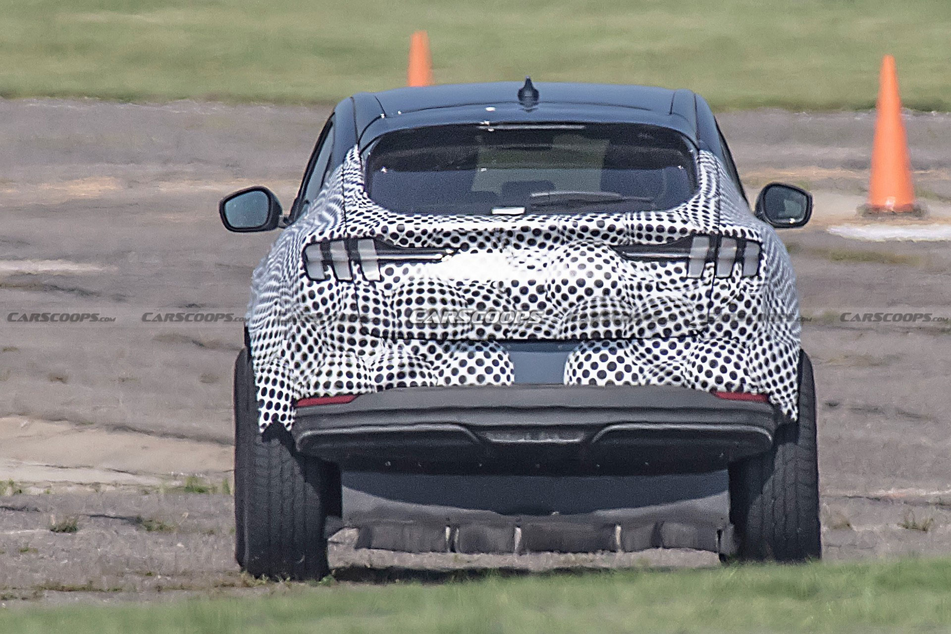 Mysterious Ford Mustang Mach-E Mule Spied, Might Be An Electric Lincoln