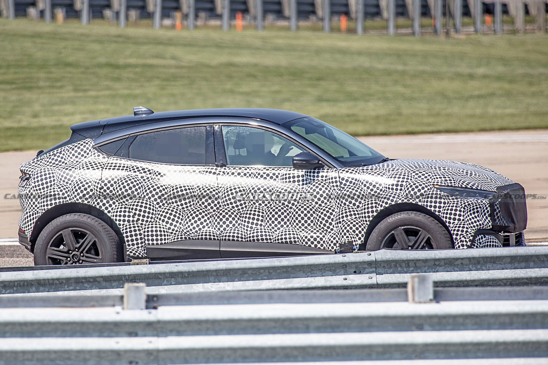 Mysterious Ford Mustang Mach-E Mule Spied, Might Be An Electric Lincoln