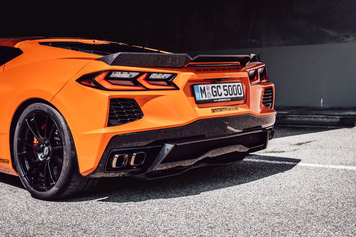 Germany’s GeigerCars Gives The Corvette C8 A Sporty Round Of Styling And Suspension Upgrades