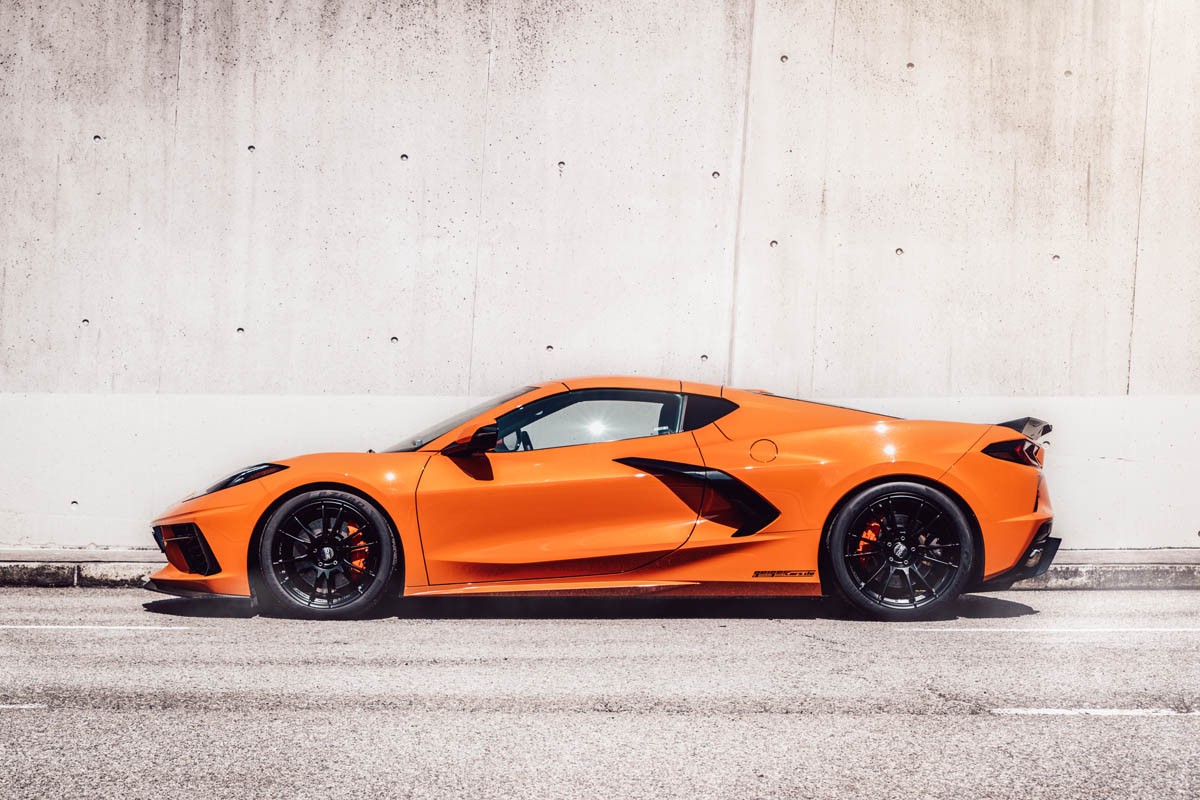 Germany’s GeigerCars Gives The Corvette C8 A Sporty Round Of Styling And Suspension Upgrades