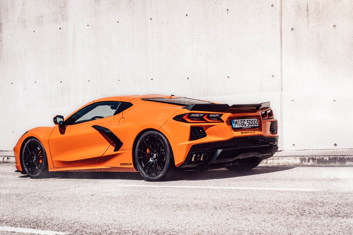 Germany’s GeigerCars Gives The Corvette C8 A Sporty Round Of Styling And Suspension Upgrades