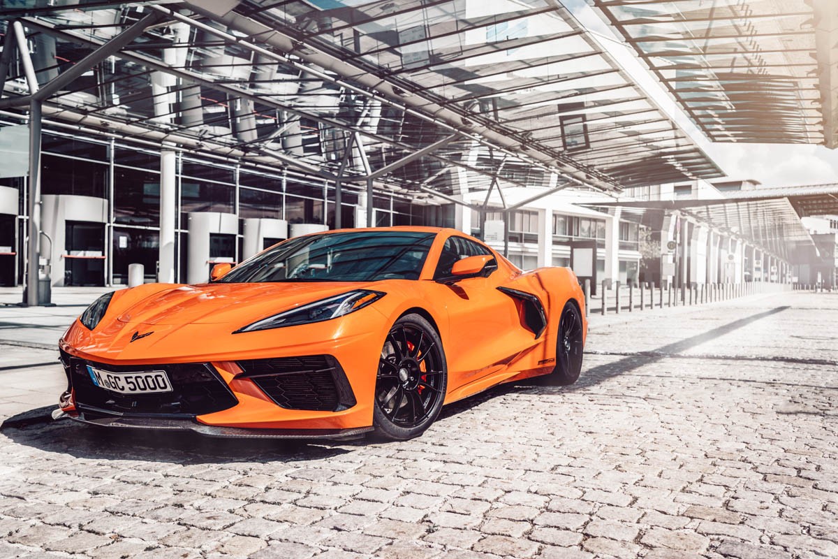 Germany’s GeigerCars Gives The Corvette C8 A Sporty Round Of Styling And Suspension Upgrades