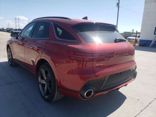 This 2022 Genesis GV70 Was Driven Just 179 Miles Before Crashing