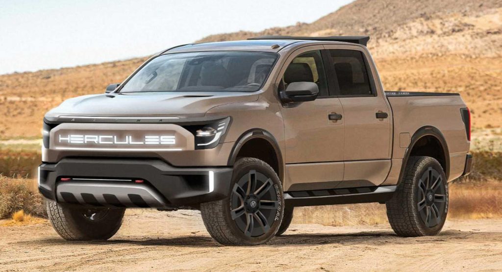  Pininfarina To Design Hercules Alpha Electric Pickup With Up To 1,000 HP