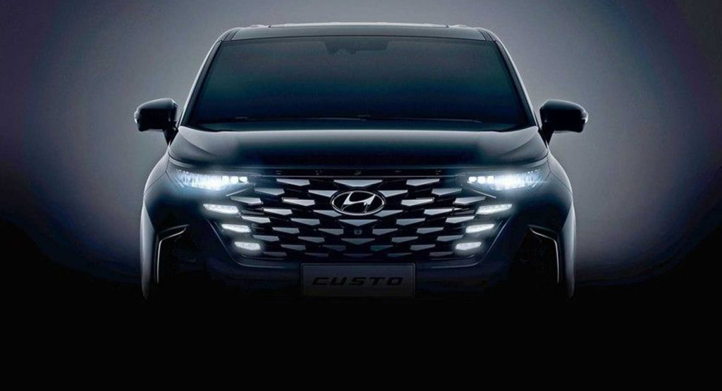  Hyundai Teases 2022 Custo Minivan, Even Though We’ve Already Seen It