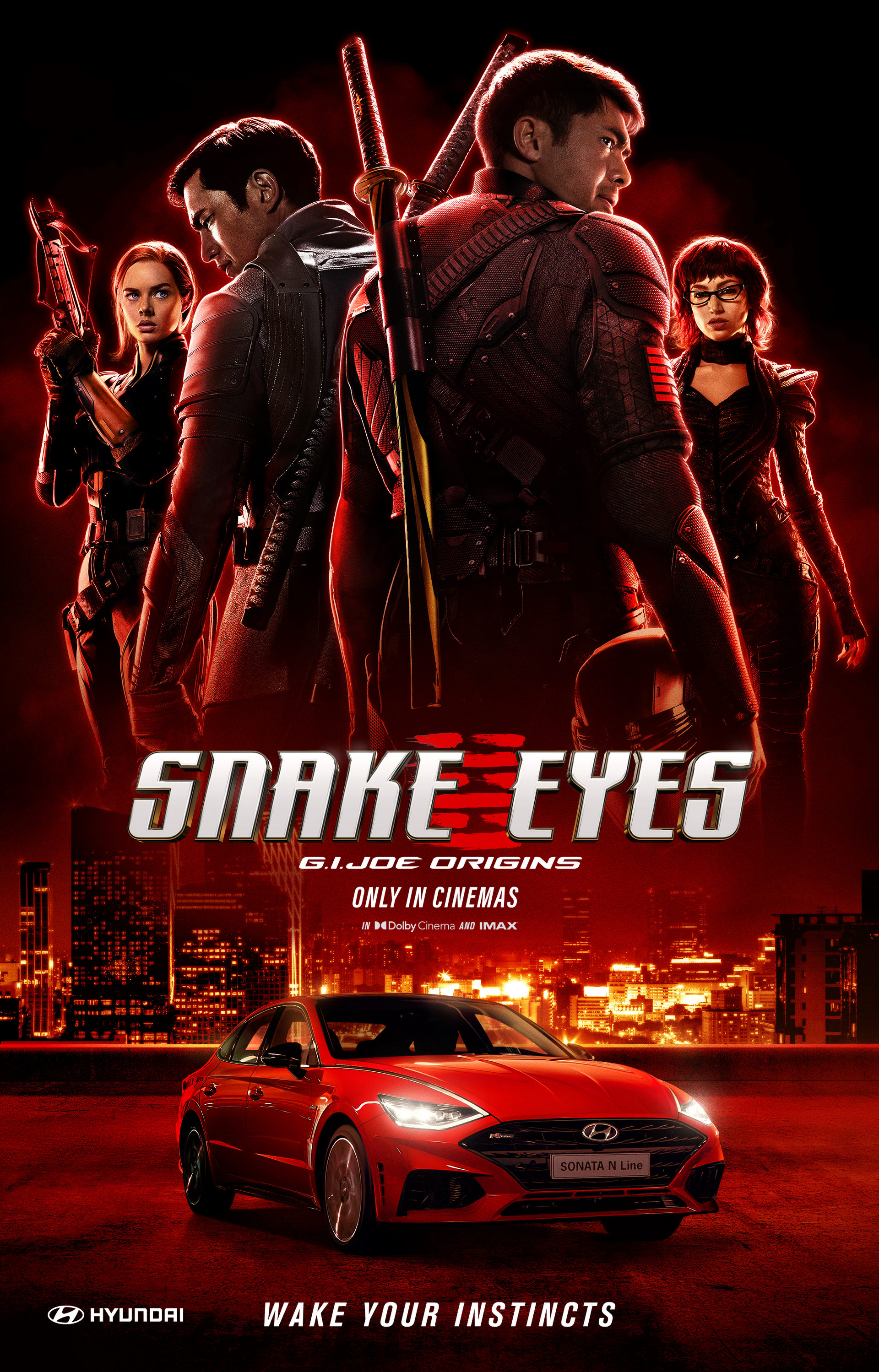 Hyundai Sonata N Line Makes Hollywood Debut In Snake Eyes: G.I. Joe Origins