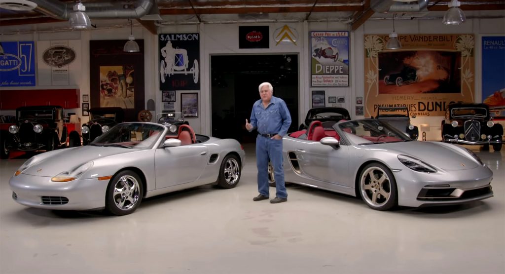  Jay Leno Celebrates 25 Years Of The Iconic Porsche Boxster