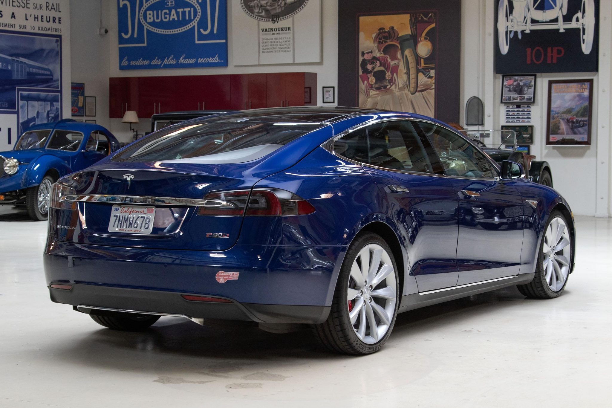 Jay Leno Is Selling His 2015 Tesla Model S P90D