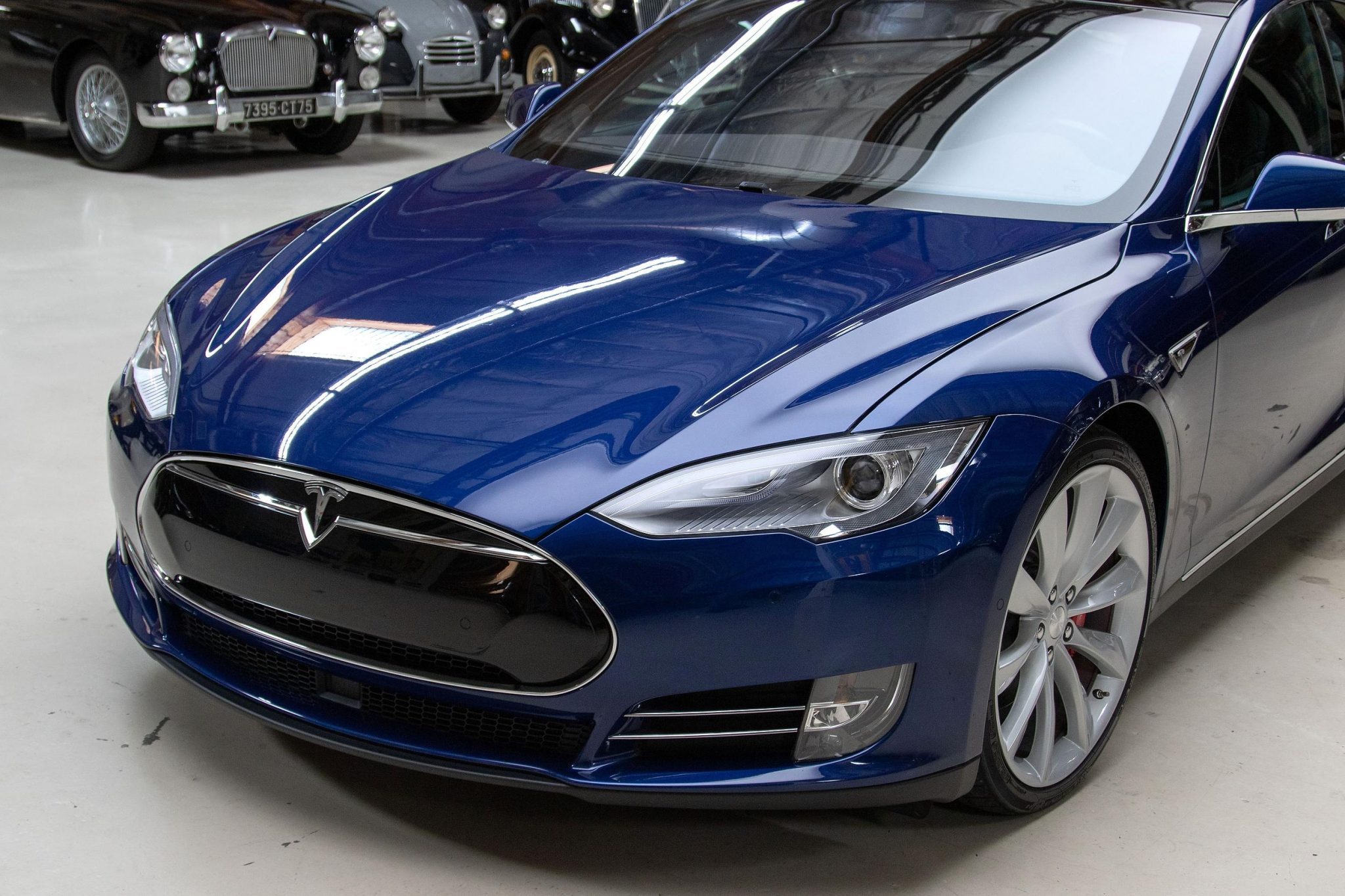 Jay Leno Is Selling His 2015 Tesla Model S P90D