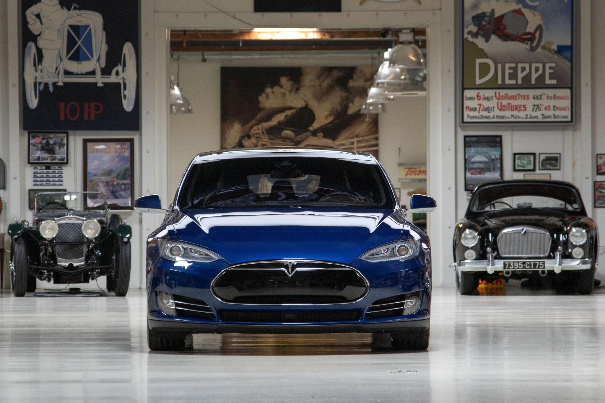 Jay Leno Is Selling His 2015 Tesla Model S P90D