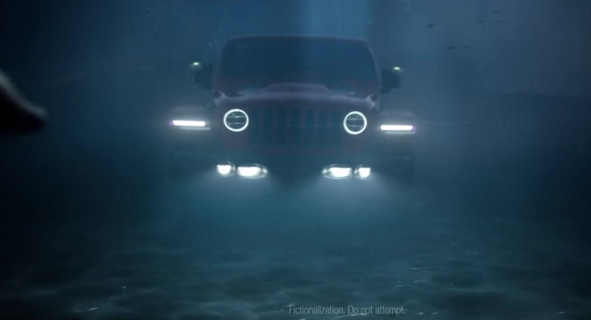 Jeep’s Underwater Electric Wrangler Teaser Isn’t As Unhinged As It May