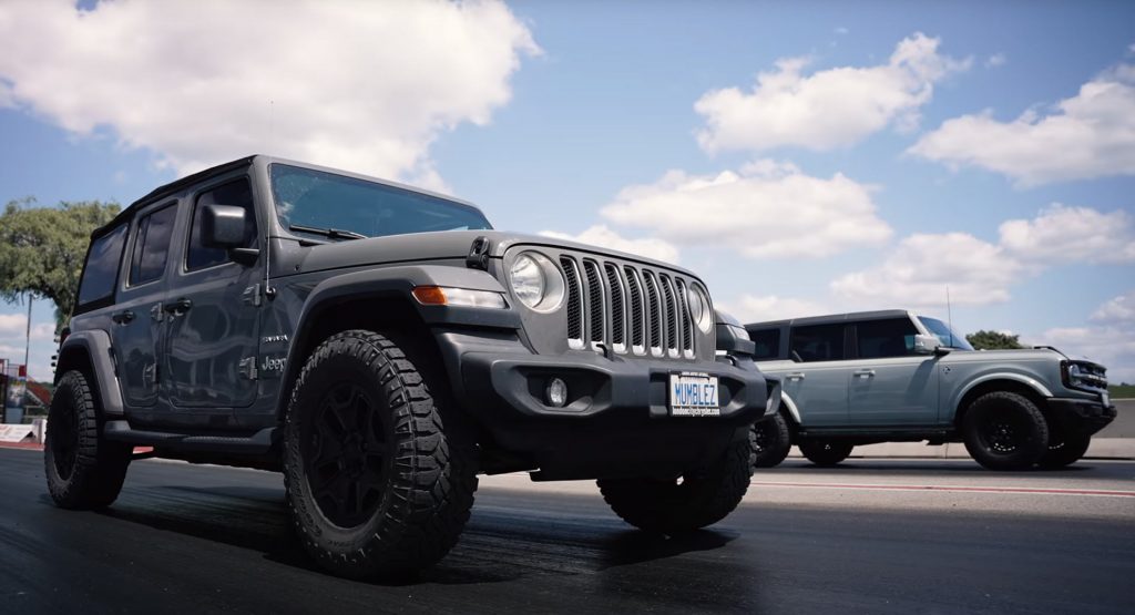  What’s Quicker, A 2.3-Liter Ford Bronco Or A 3.6-Liter Jeep Wrangler?