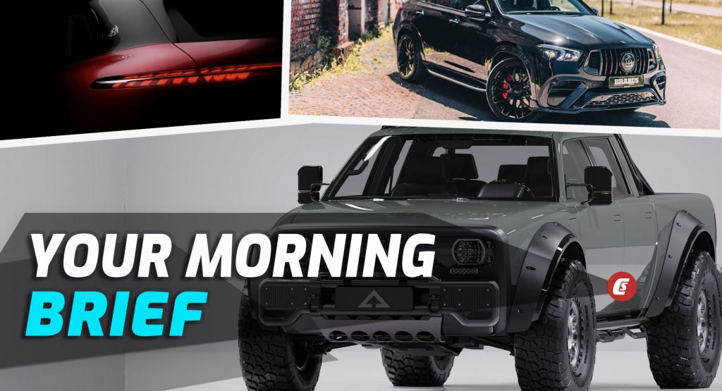  New Electric SuperWolf Truck, Mercedes Teases Maybach EQS Electric SUV, More Chip Shortage News, And Brabus Brabus-fies The GLE Coupe: Your Morning Brief