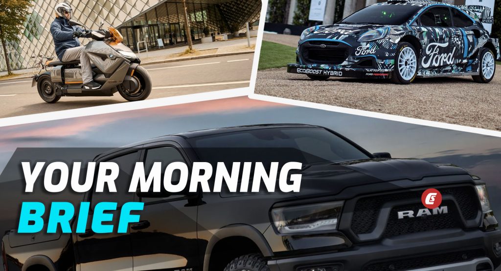  Trump’s Car Tax Plans Revealed, BMW’s New EV Scooter, Ford Brings An SUV To The WRC, And New Ram 1500 Variants: Your Morning Brief