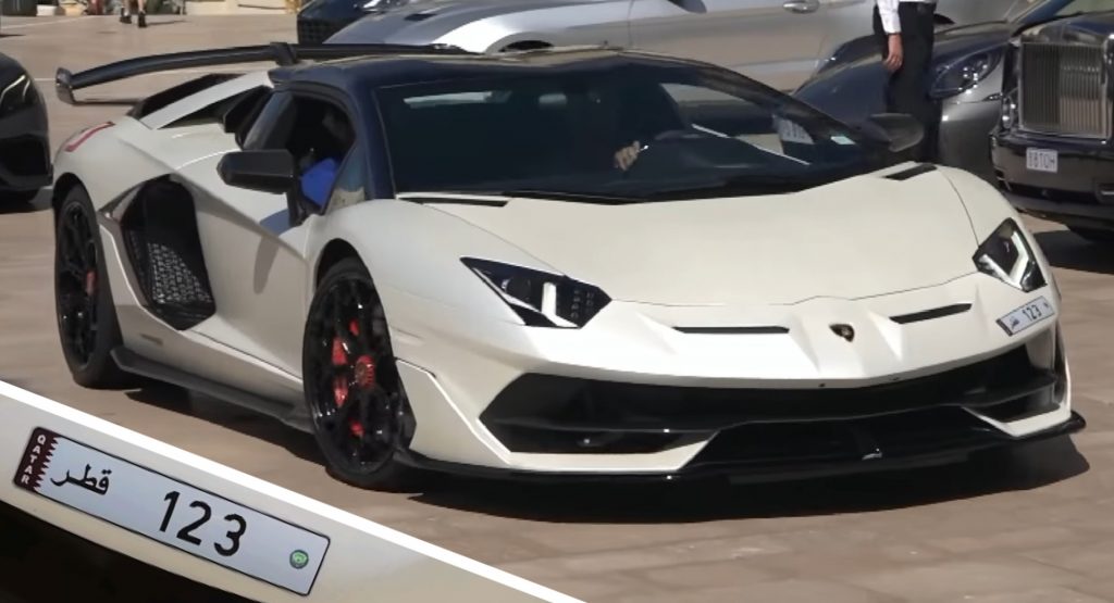  For $12 Million, You Could Get Two Bugatti Divos, Or This Lambo’s License Plate