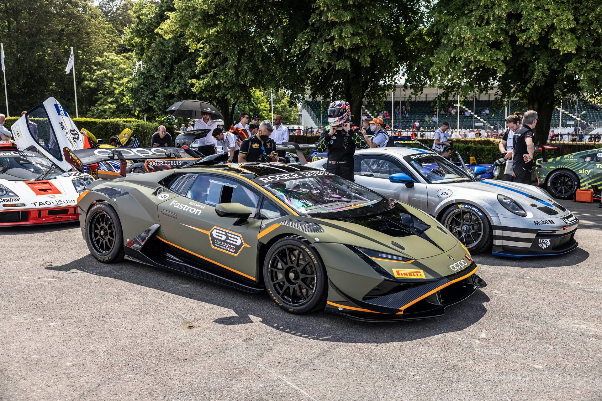 Lamborghini Βrought The Big Guns To Goodwood Festival Of Speed