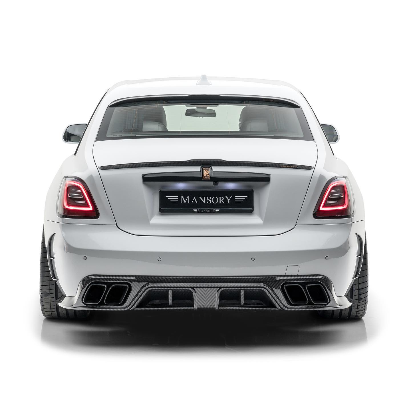 Mansory’s Latest Rolls-Royce Ghost Has An Illuminated Grille Just In Case You Blink And Miss It