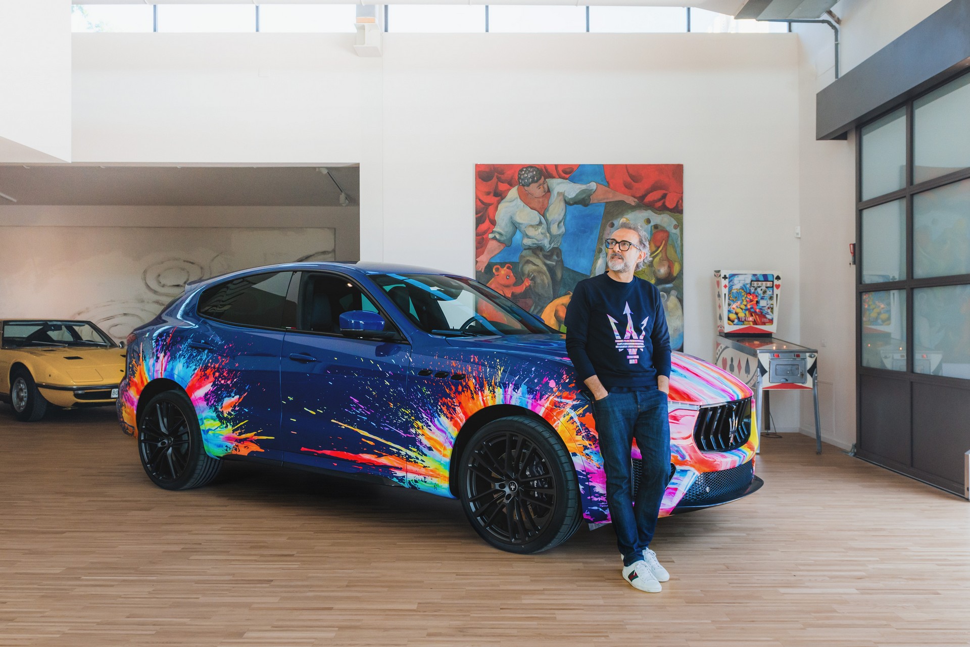 Maserati Made An Explosively Colorful Levante To Show Off Its Customazation Program