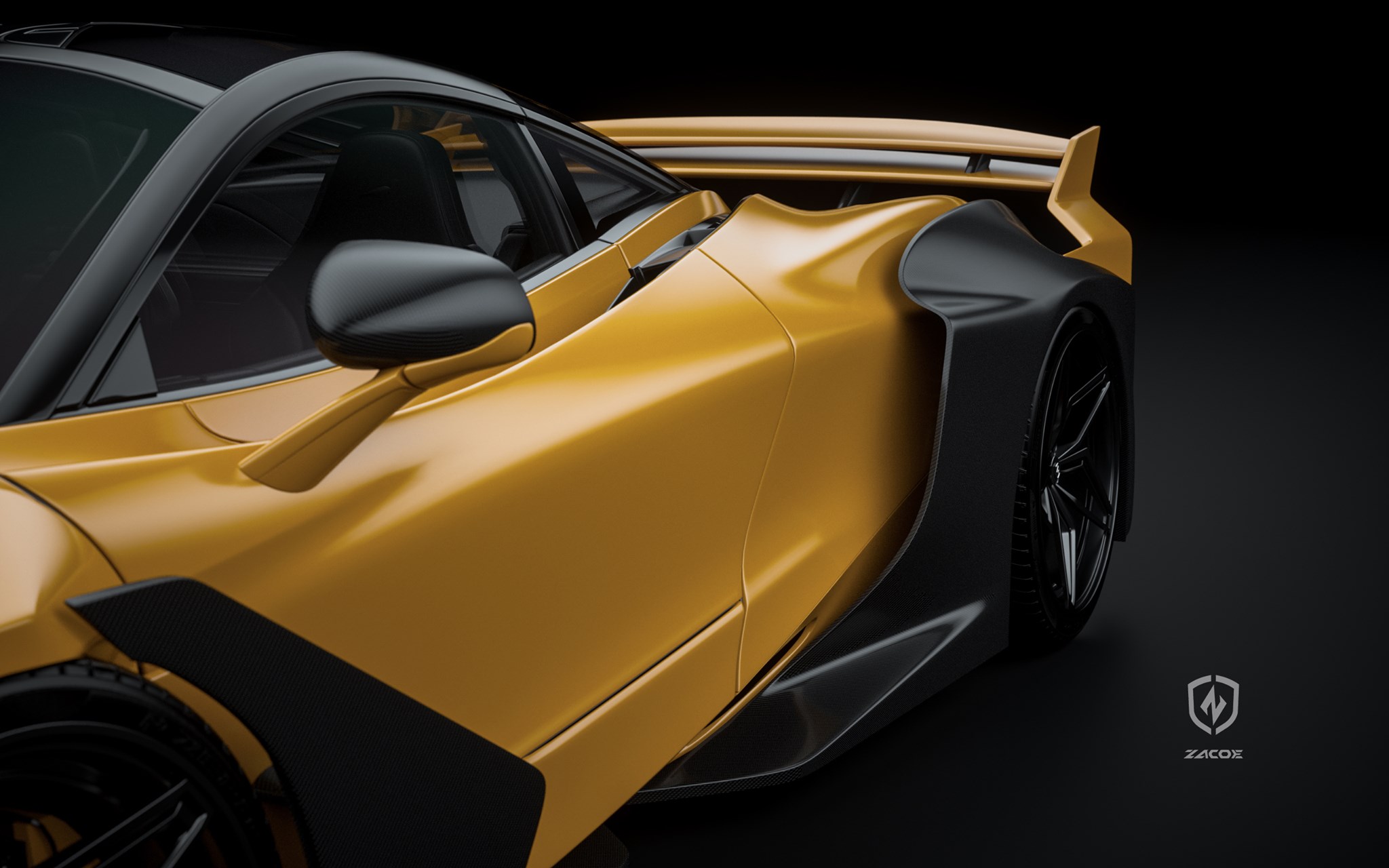 This Tuner Is Creating A Wild Bodykit For The McLaren 720S