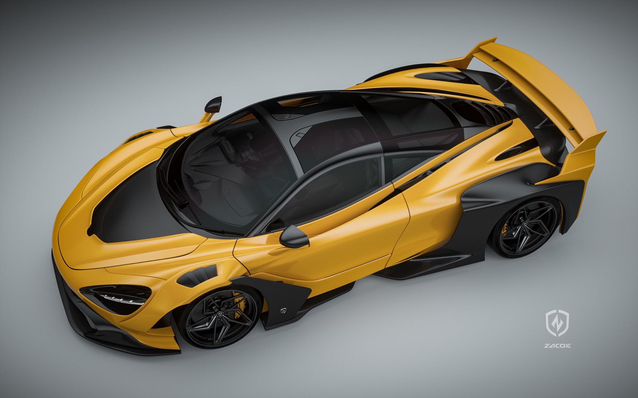 This Tuner Is Creating A Wild Bodykit For The McLaren 720S
