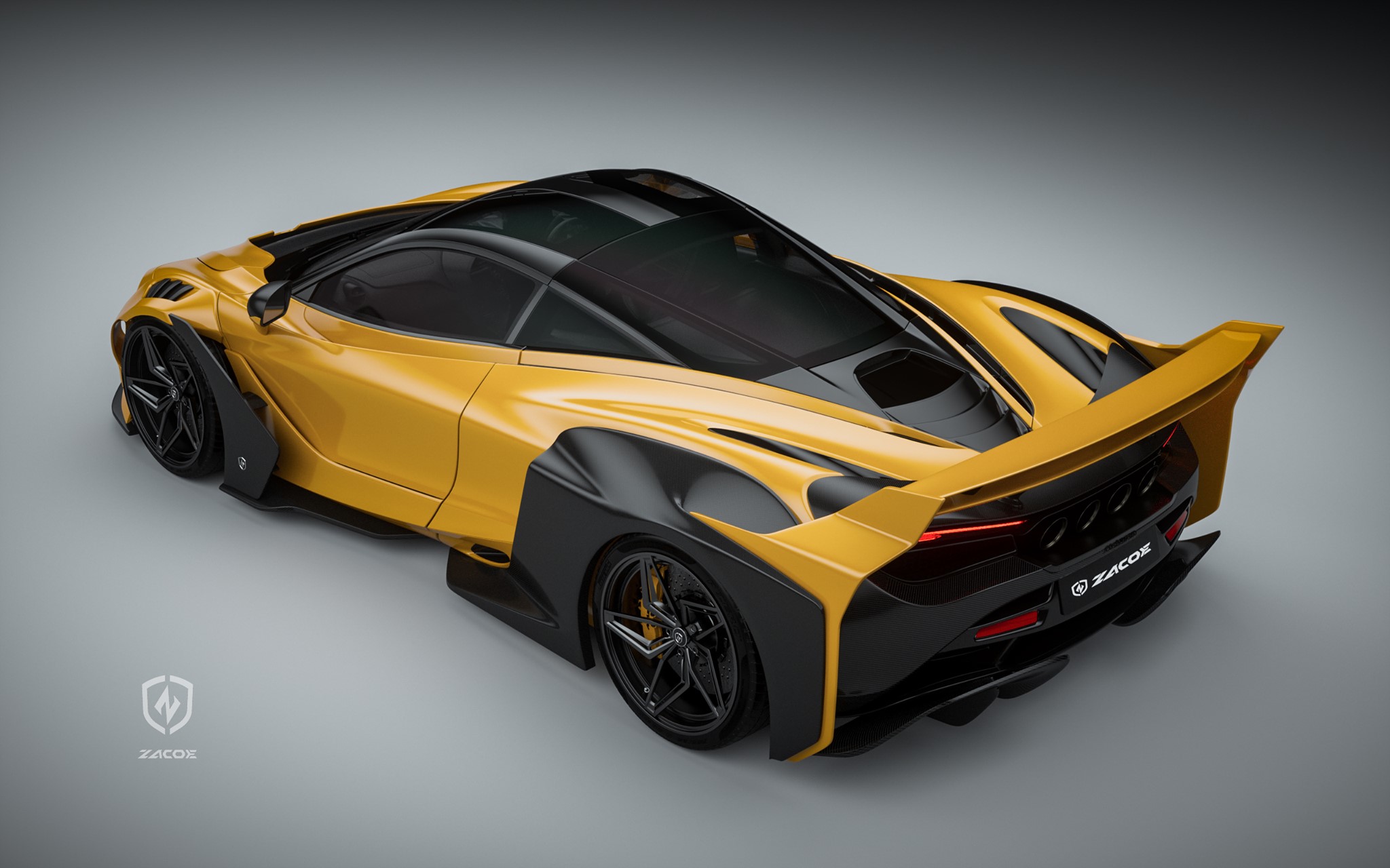 This Tuner Is Creating A Wild Bodykit For The McLaren 720S