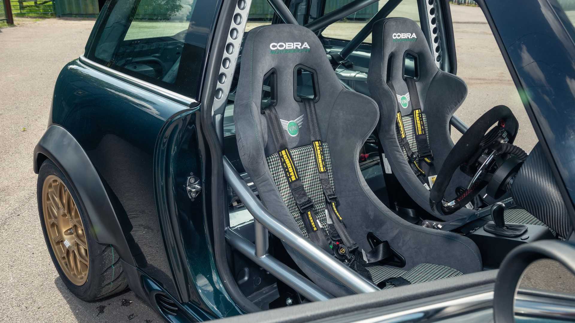 ‘Vini’ Is A Custom-Built Mini With A BMW 4.0-Liter V8 Stuffed Under The Hood