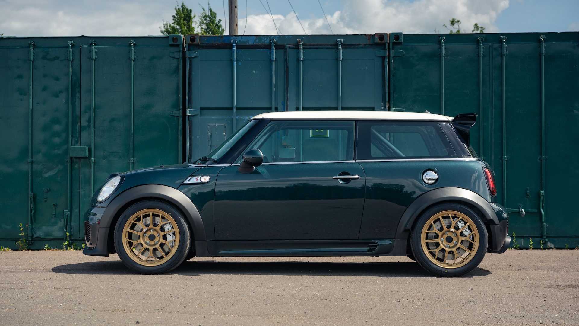 ‘Vini’ Is A Custom-Built Mini With A BMW 4.0-Liter V8 Stuffed Under The Hood