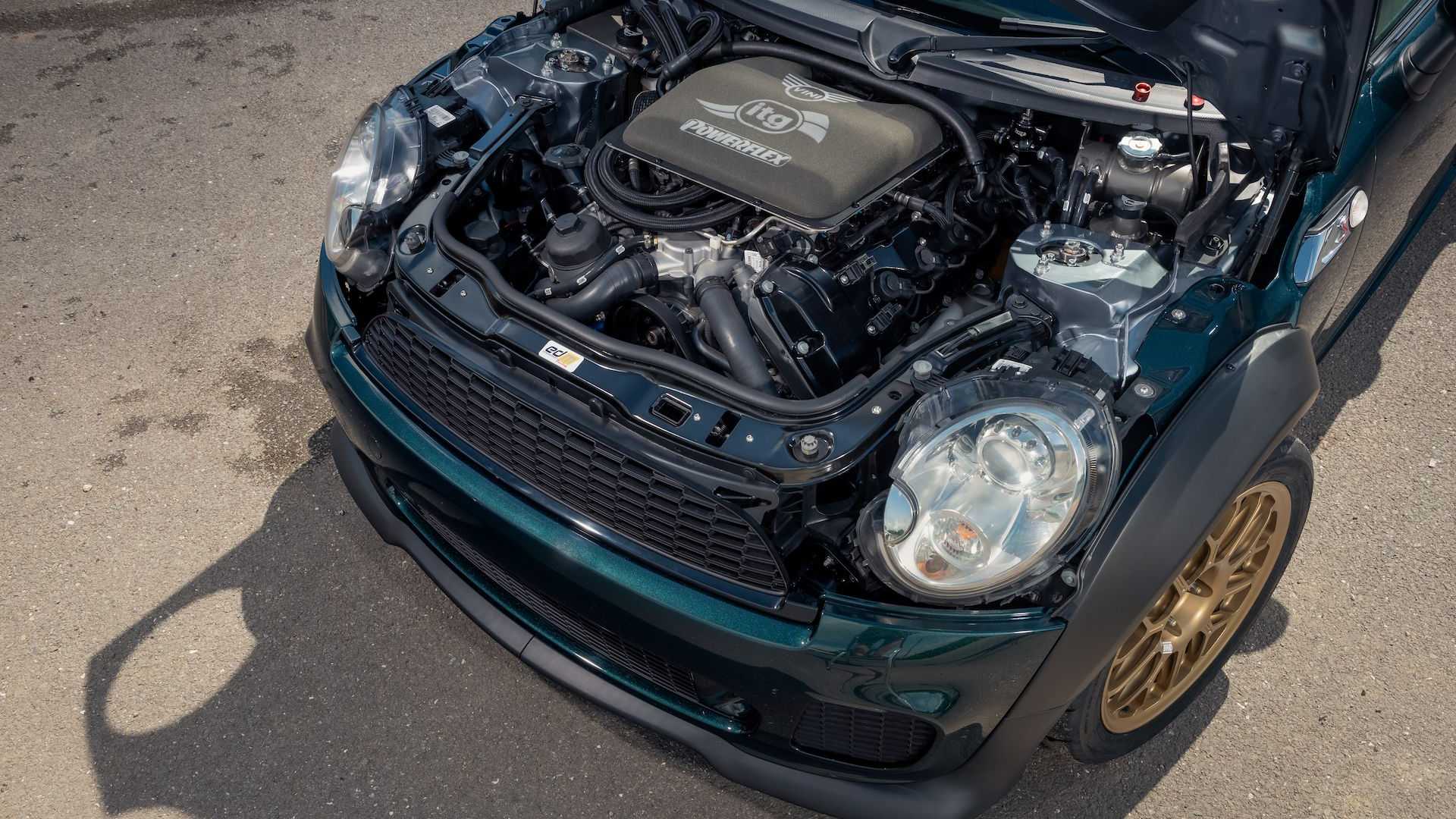 ‘Vini’ Is A Custom-Built Mini With A BMW 4.0-Liter V8 Stuffed Under The Hood